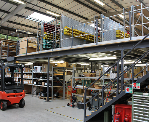 Mezzanine flooring image